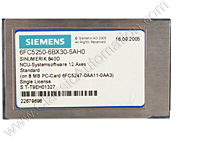 6FC5250-6BX30-5AH0, Siemens Sinumerik 8MB PCMCIA Card