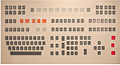 40B1052X01R, Fisher Provox Membrane Keyboard